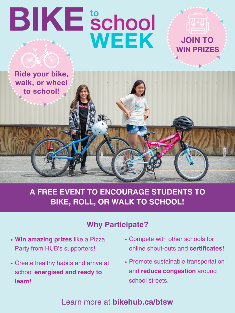 Bike to School Week One-Pager