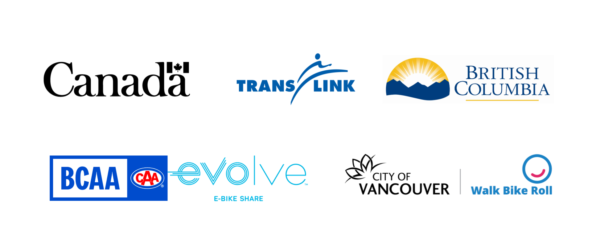 A logo slurry with funders